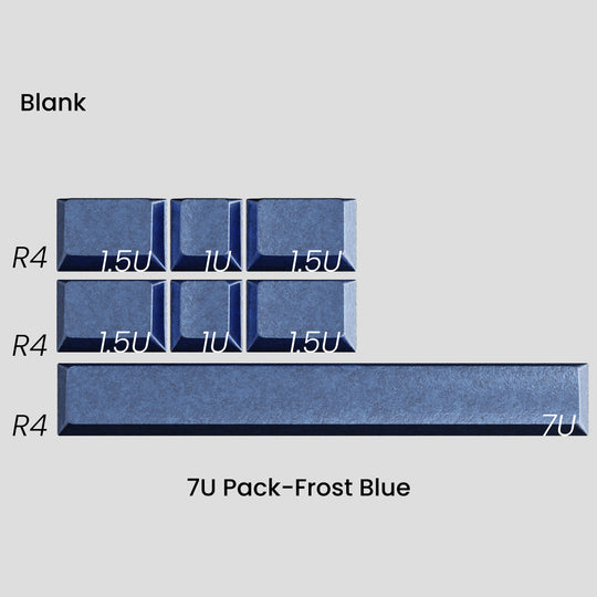 [GB] Awekeys Wild Ice Metal Keycaps Set