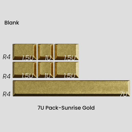 [GB] Awekeys Wild Ice Metal Keycaps Set