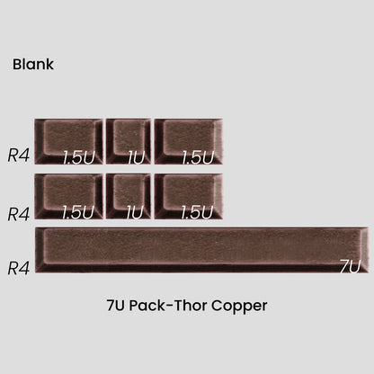 [GB] Awekeys Viking Antiques Full Metal Keycaps - Extension Kit
