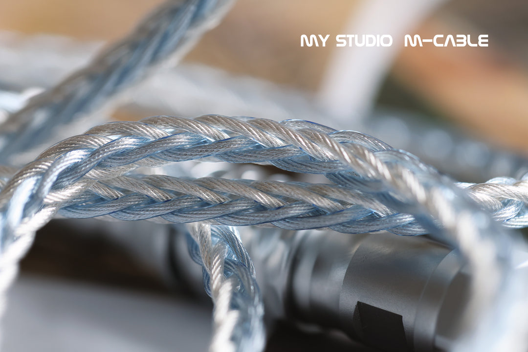 [In-stock] M-Cable Custom Single Crystal Copperwire USB Cable with Connectors