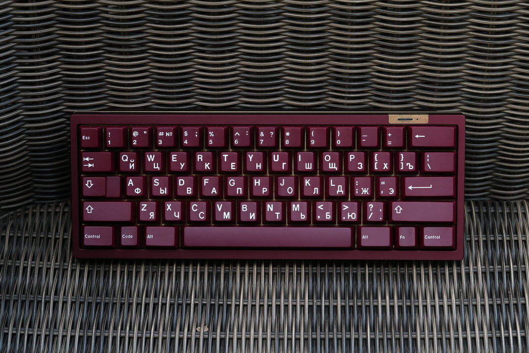 [In-stock] JTK RIDE Cherry Profile Doubleshot ABS Keycap Set