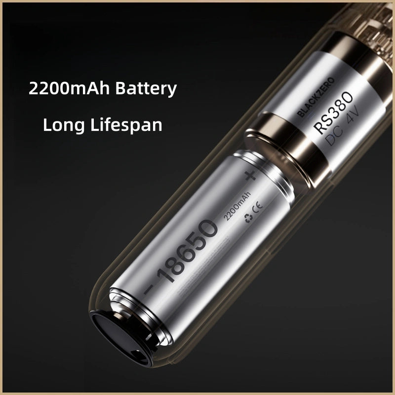 BLACKZERO™ Pro Cordless Screwdriver Kit | 8N.m High-Torque | 25-Piece S2 Steel Set