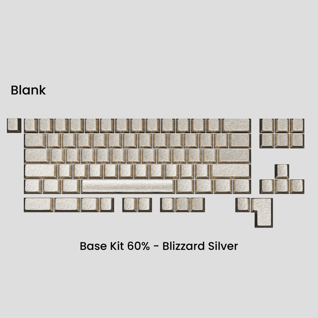 [GB] Awekeys Wild Ice Metal Keycaps Set