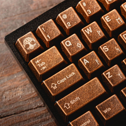 [GB] Awekeys Viking Antiques Full Metal Keycaps - Base Kit