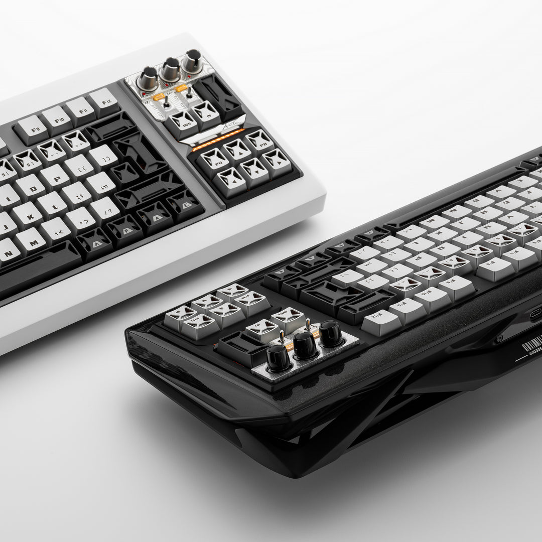 [GB]NOOIR N² Metal Keycaps | Aluminum Alloy CNC Machined | Anodized | Hollow Design