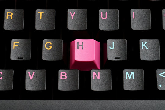 JTK NightLife Cherry Profile ABS Tripeshot Keycap Set
