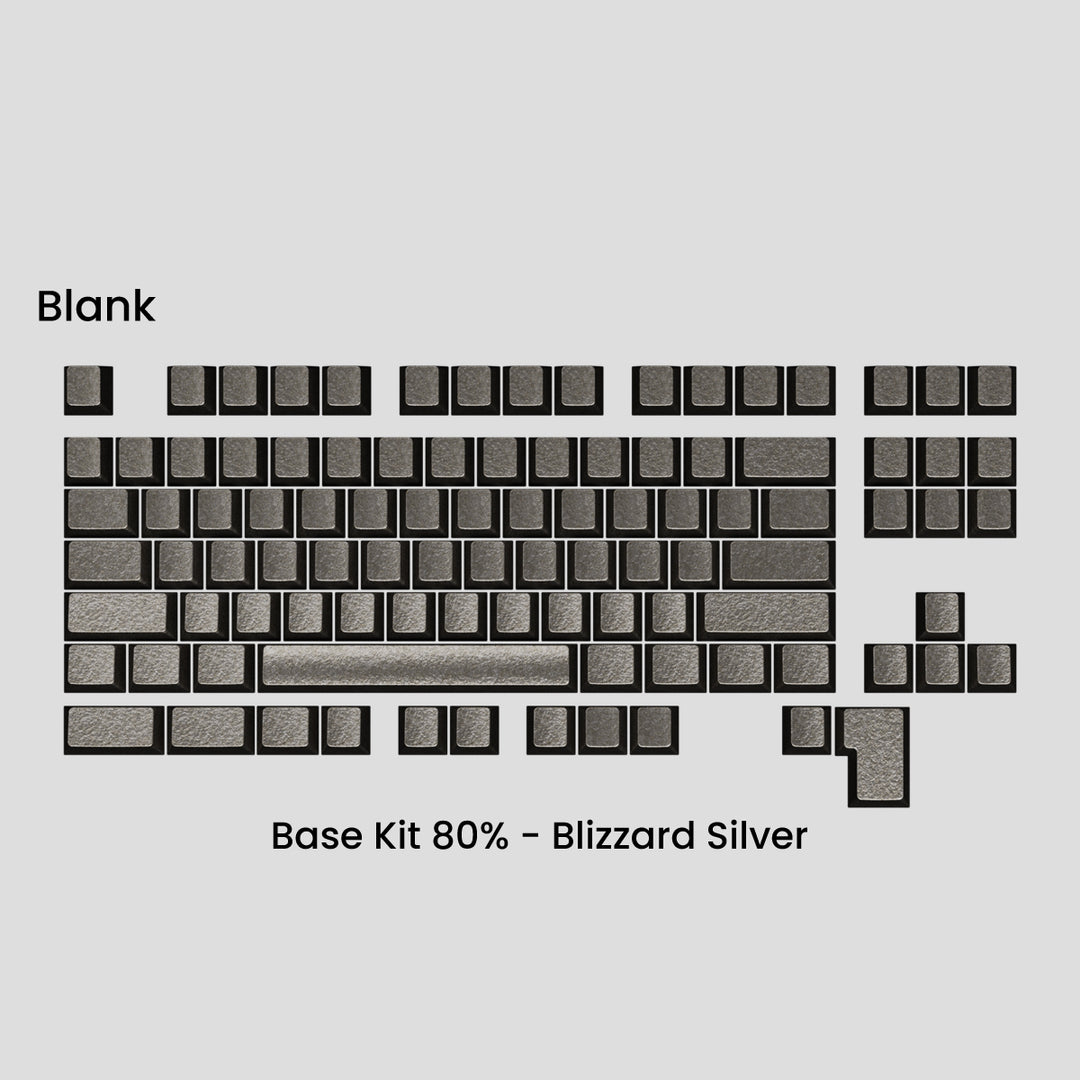 [GB] Awekeys Wild Ice Metal Keycaps Set