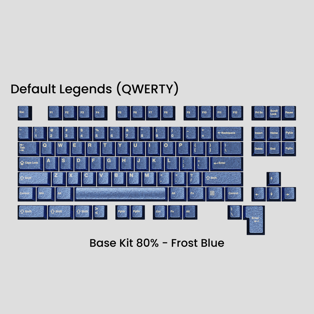 [GB] Awekeys Wild Ice Metal Keycaps Set