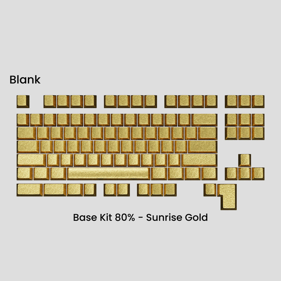 [GB] Awekeys Wild Ice Metal Keycaps Set