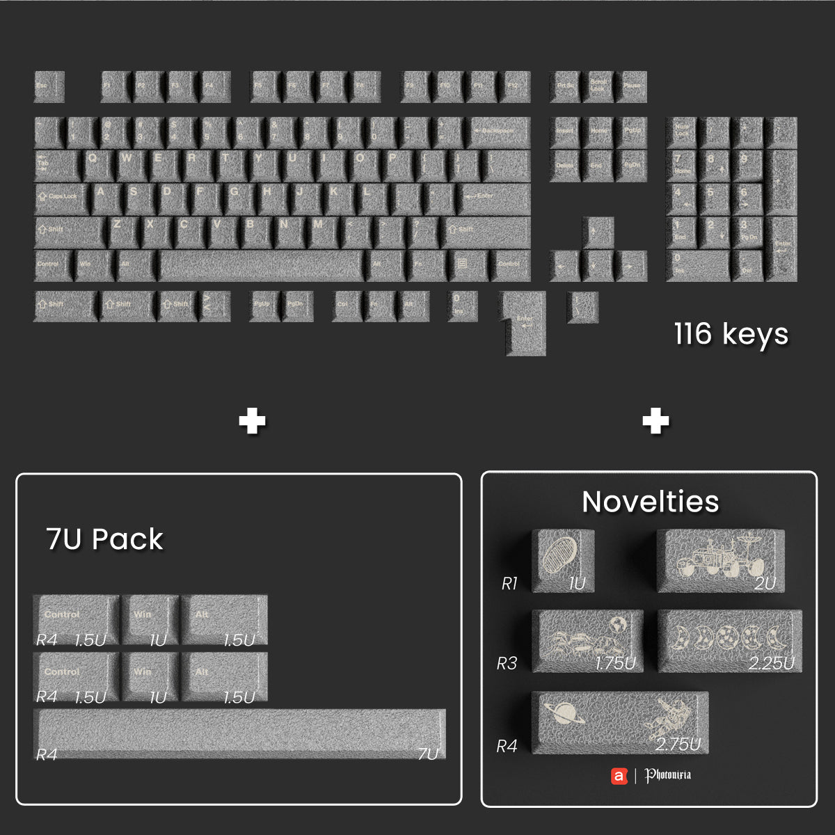 Awekeys Full l Keycaps Set キーボード Awekeys Full l Keycap