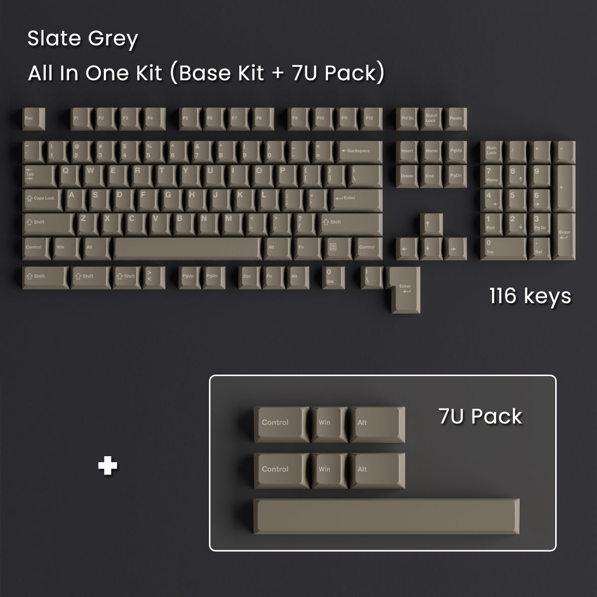 [Gruoup Buy] Awekeys Retro 80S Full Metal Keycaps