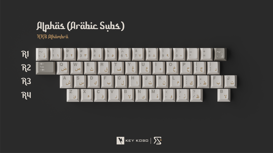 [In Stock] Key Kobo Alhambra Cherry Profile Keycaps