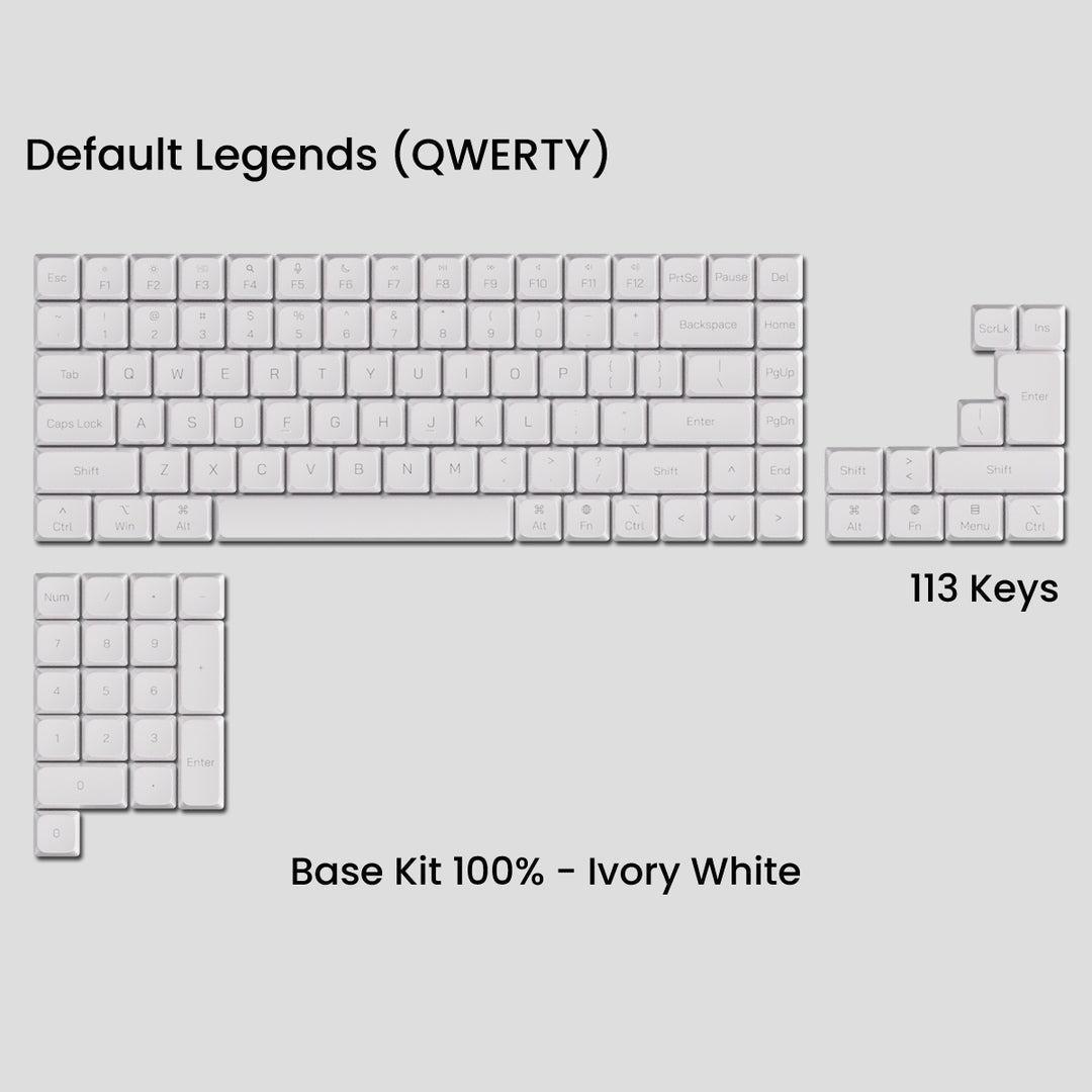 [GB] Awekeys Air Low-Profile Metal Keycaps