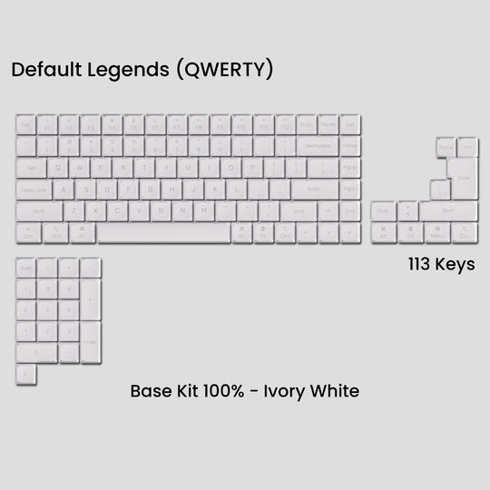 [GB] Awekeys Air Low-Profile Metal Keycaps