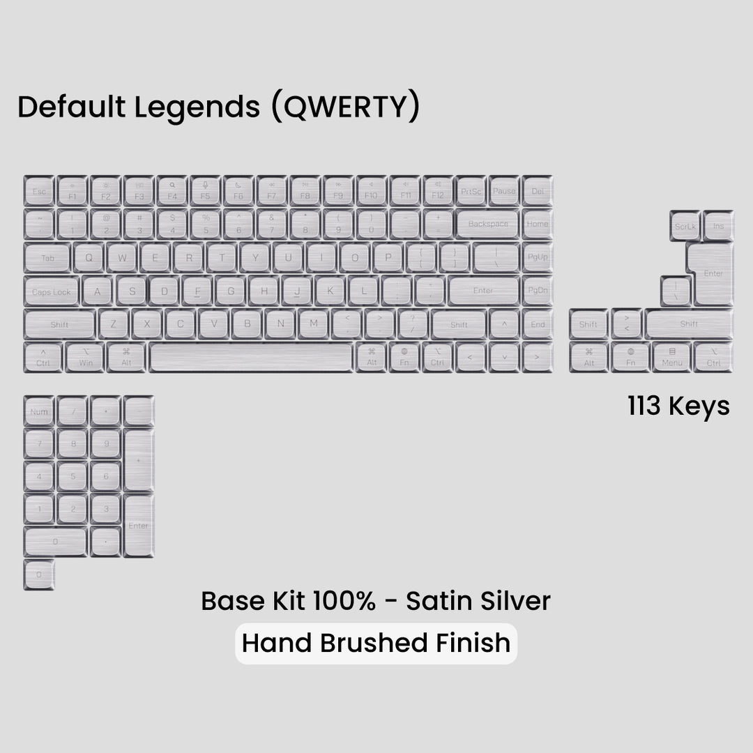 [GB] Awekeys Air Low-Profile Metal Keycaps