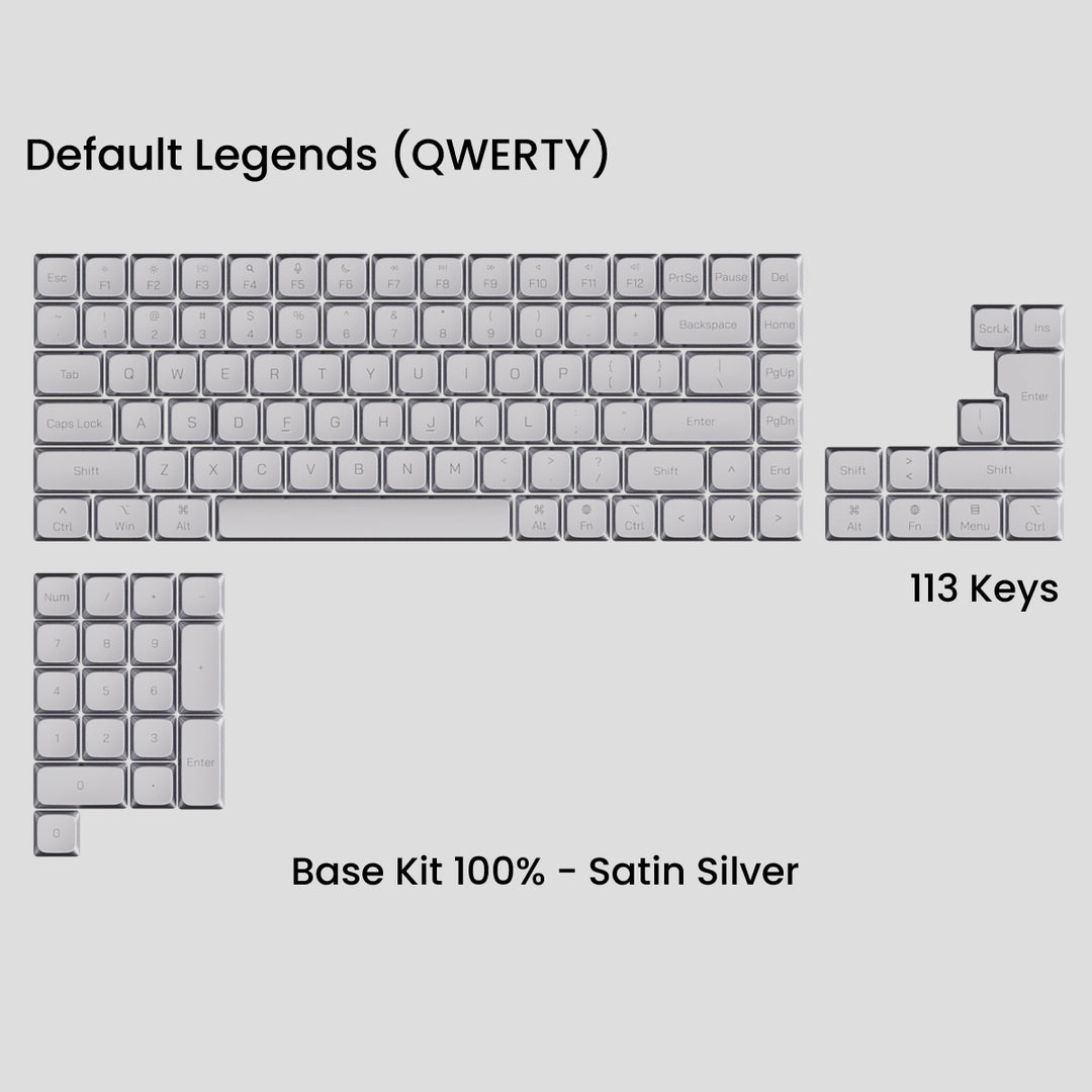 [GB] Awekeys Air Low-Profile Metal Keycaps