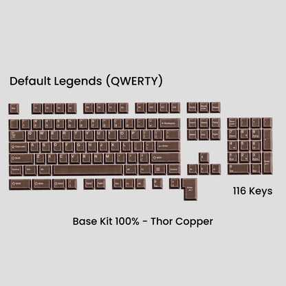 [GB] Awekeys Viking Antiques Full Metal Keycaps - Base Kit