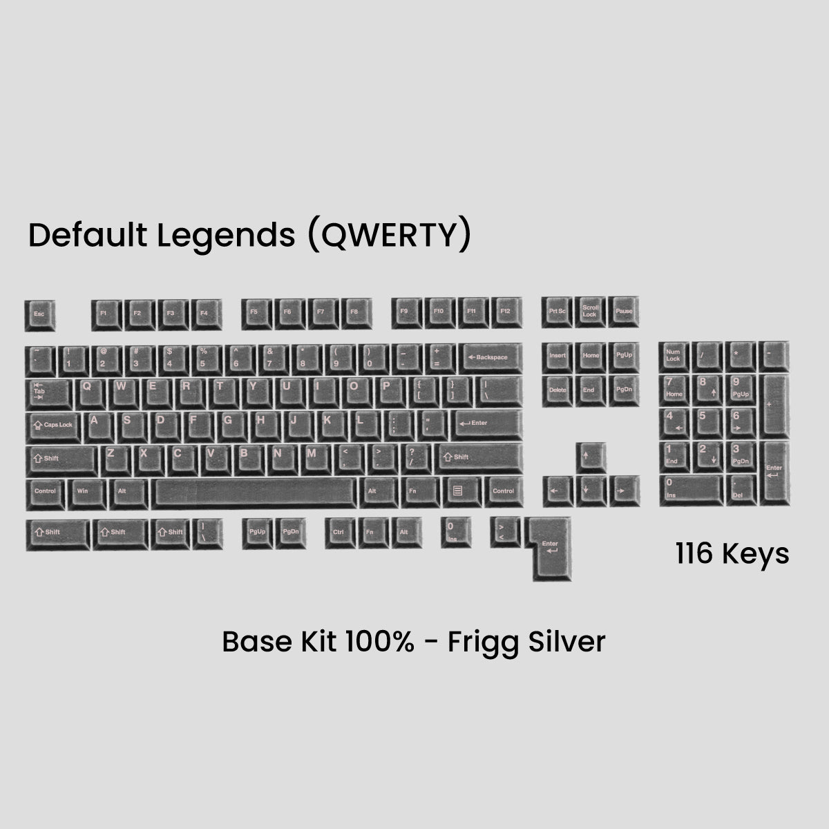 [GB] Awekeys Viking Antiques Full Metal Keycaps - Base Kit