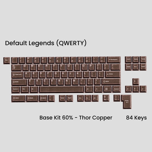 [GB] Awekeys Viking Antiques Full Metal Keycaps - Base Kit