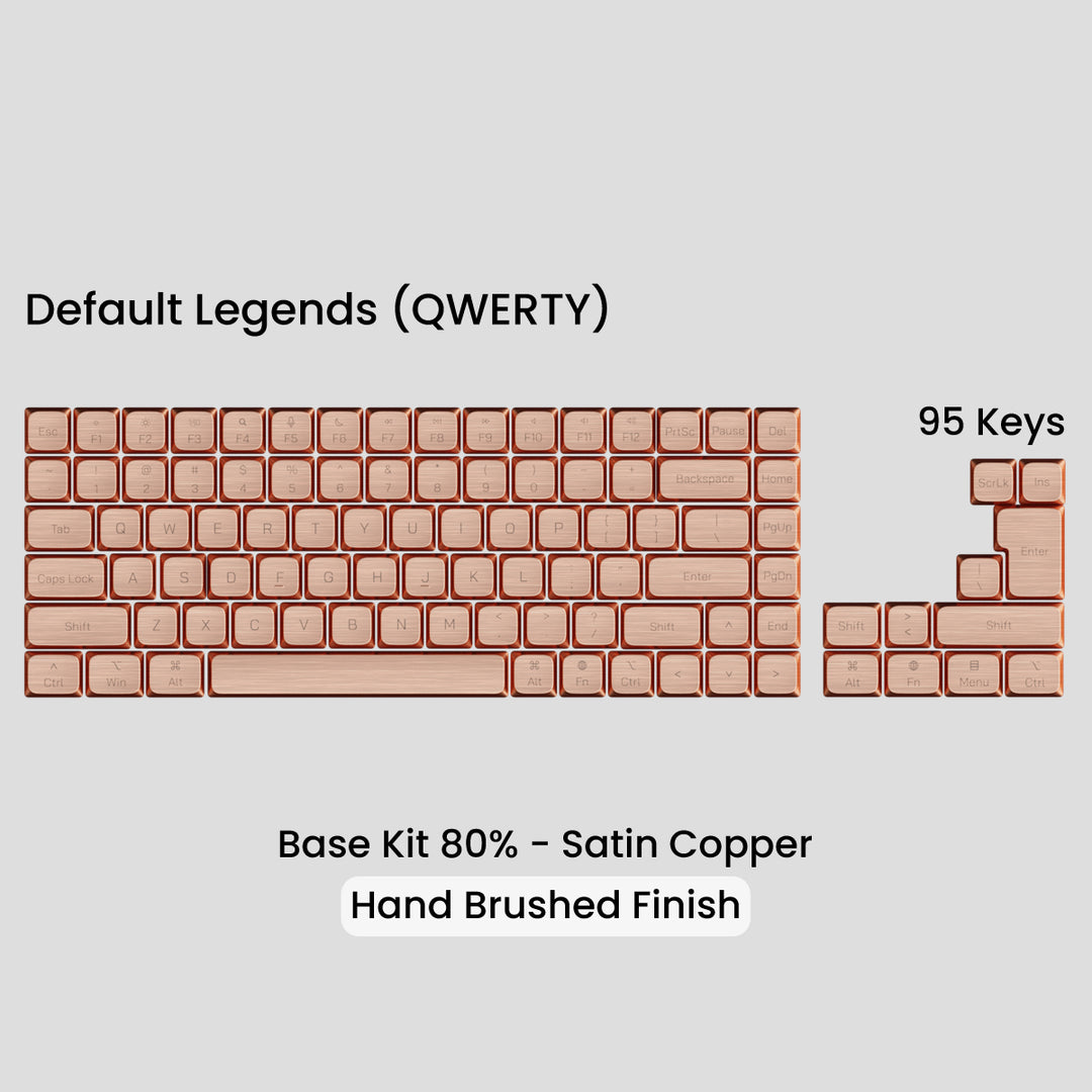 [GB] Awekeys Air Low-Profile Metal Keycaps