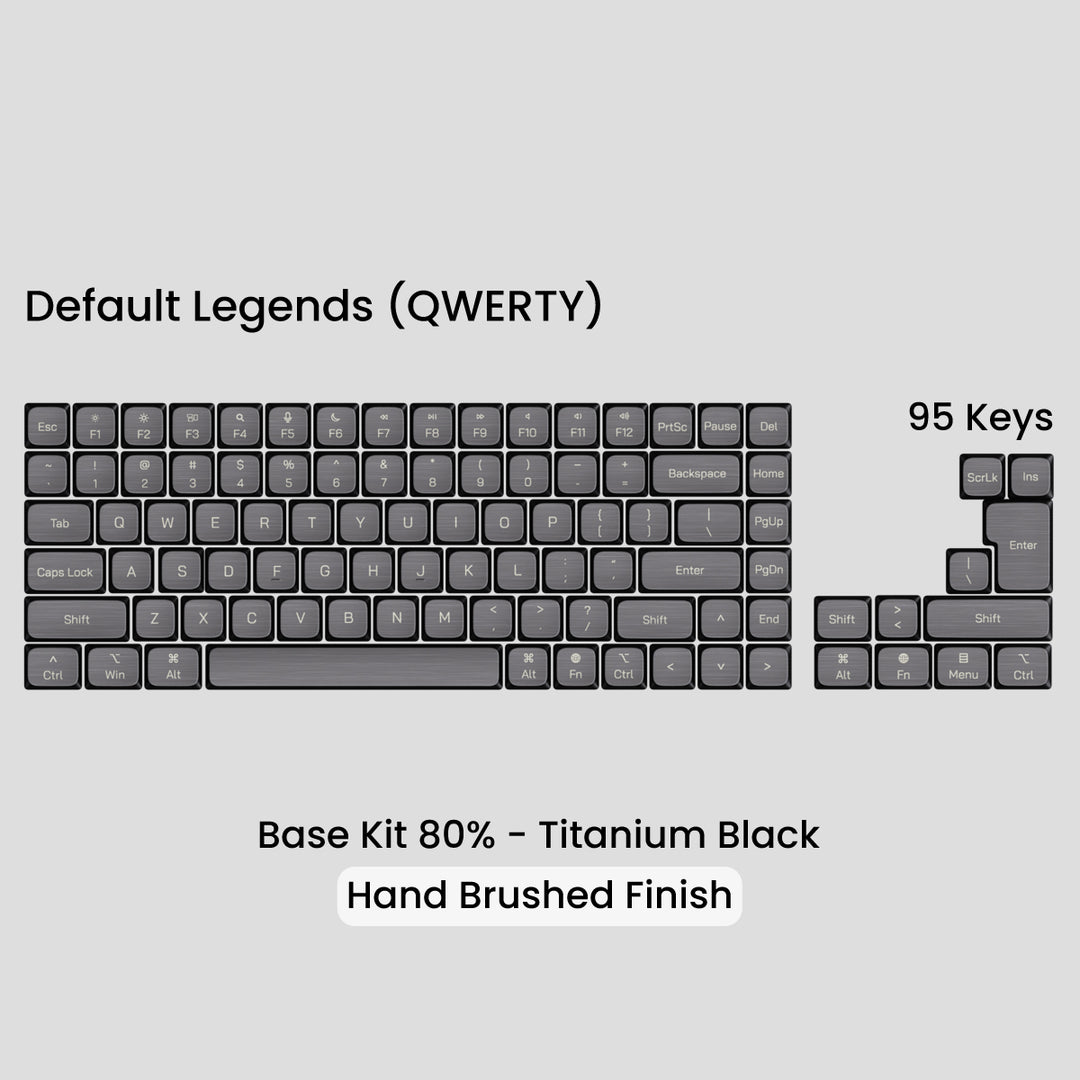 [GB] Awekeys Air Low-Profile Metal Keycaps