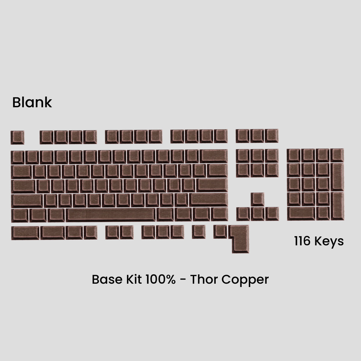 [GB] Awekeys Viking Antiques Full Metal Keycaps - Base Kit
