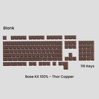 [GB] Awekeys Viking Antiques Full Metal Keycaps - Base Kit
