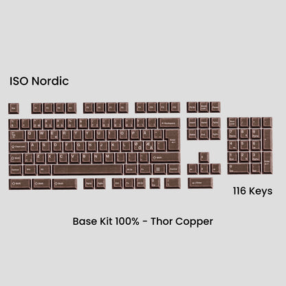 [GB] Awekeys Viking Antiques Full Metal Keycaps - Base Kit