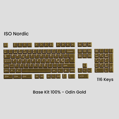 [GB] Awekeys Viking Antiques Full Metal Keycaps - Base Kit