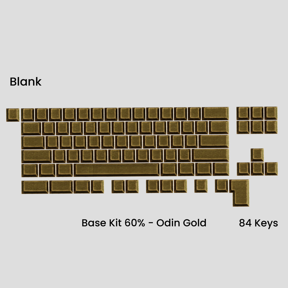 [GB] Awekeys Viking Antiques Full Metal Keycaps - Base Kit