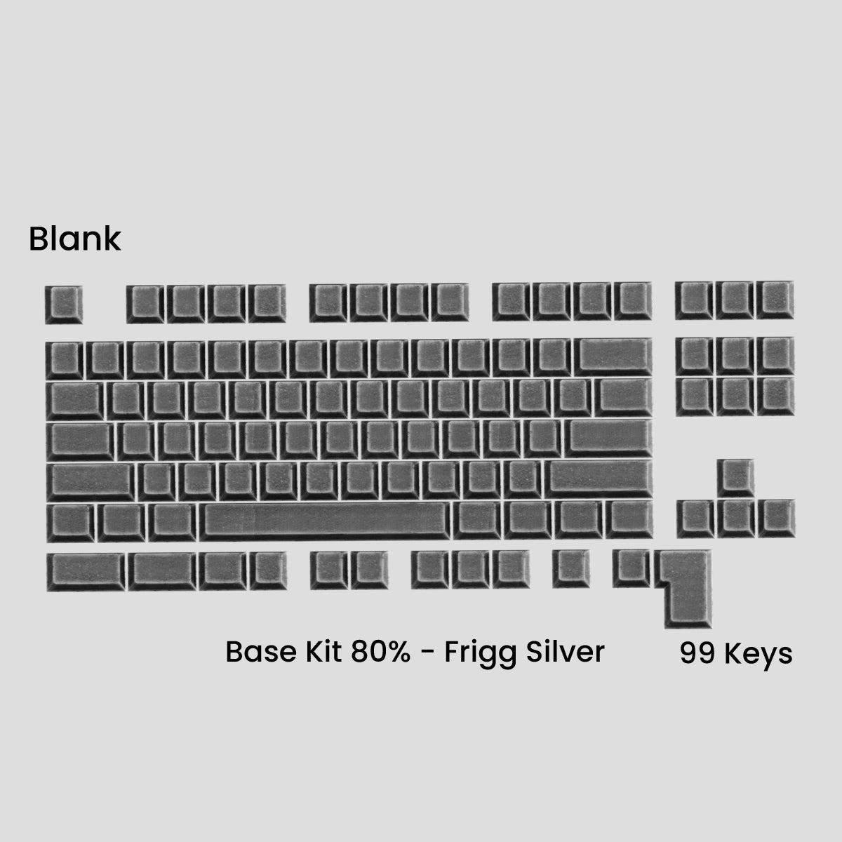 [GB] Awekeys Viking Antiques Full Metal Keycaps - Base Kit