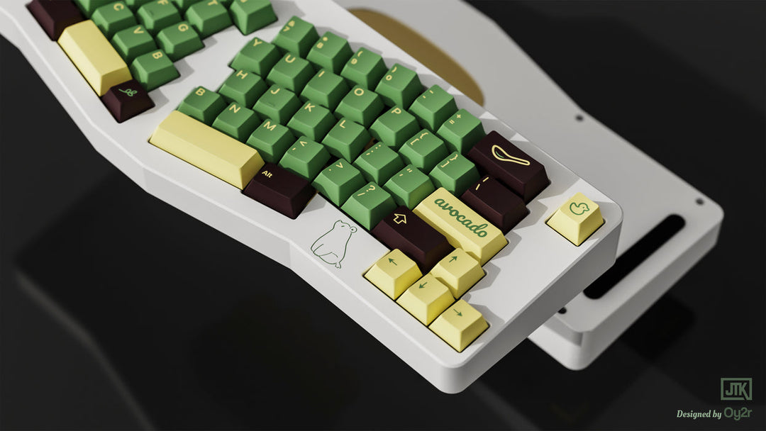 [In-stock] JTK AVOCADO Cherry Profile Tripleshot ABS Keycap Set