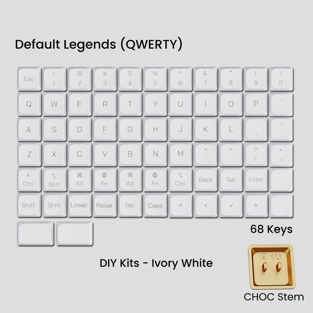 [GB] Awekeys Air Low-Profile Metal Keycaps