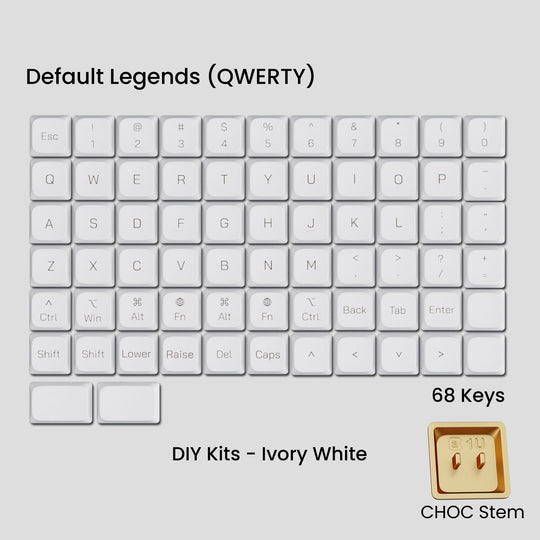 [GB] Awekeys Air Low-Profile Metal Keycaps