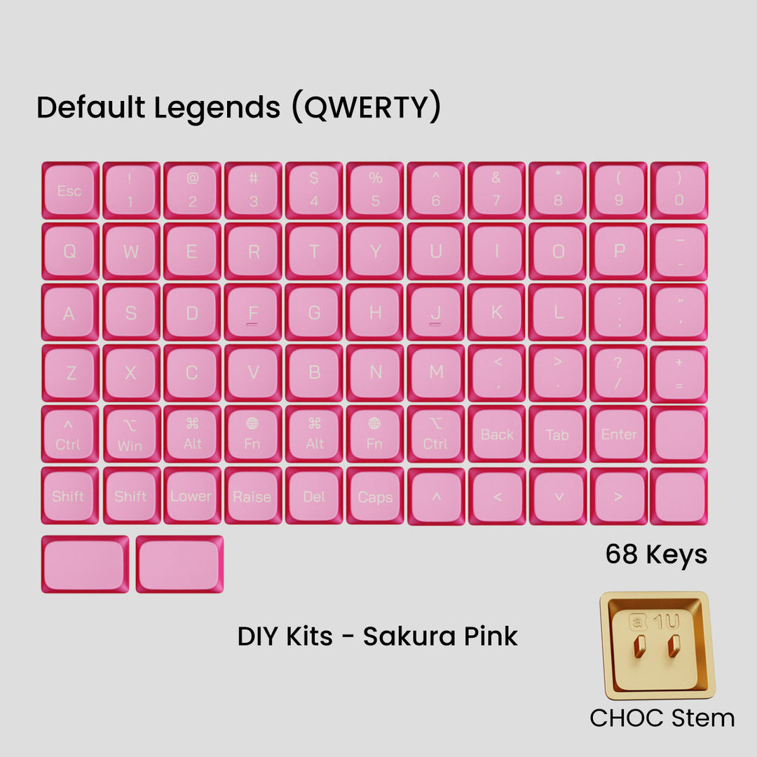 [GB] Awekeys Air Low-Profile Metal Keycaps