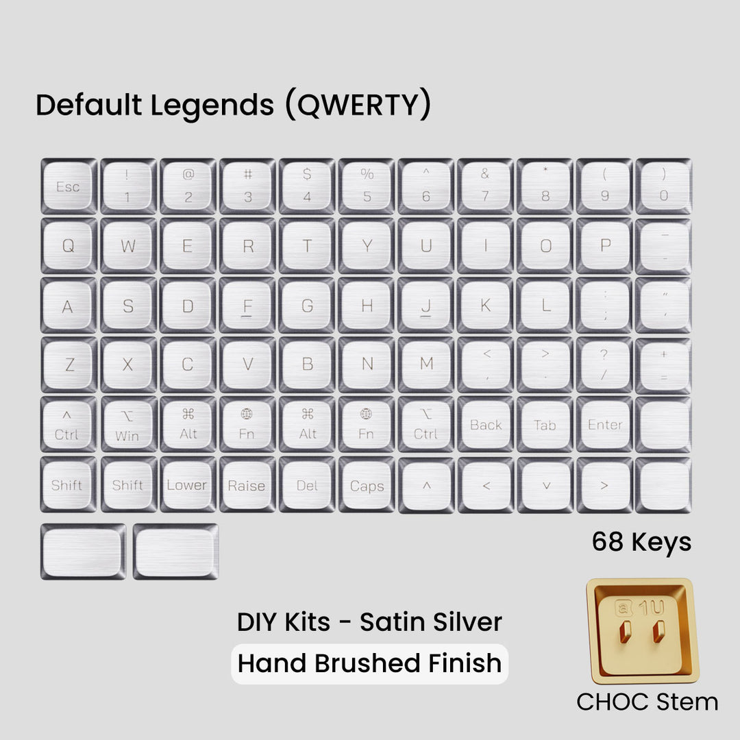 [GB] Awekeys Air Low-Profile Metal Keycaps