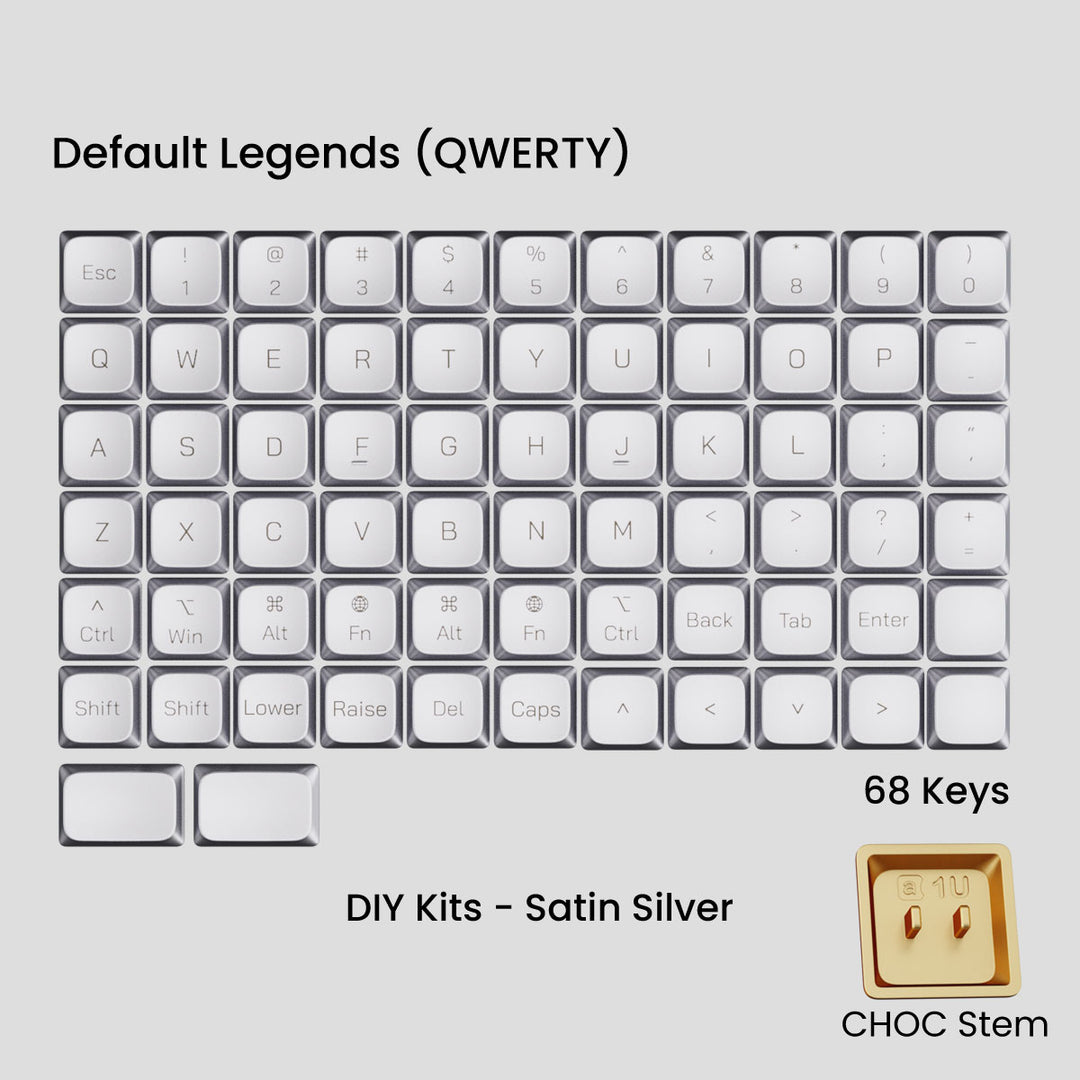 [GB] Awekeys Air Low-Profile Metal Keycaps