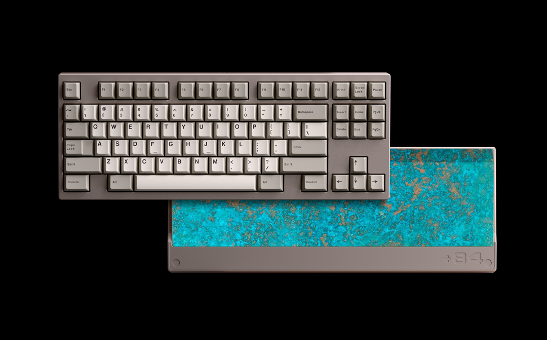 [GB] +84 TKL (Patina Weight Variant) Mechanical Keyboard Kit