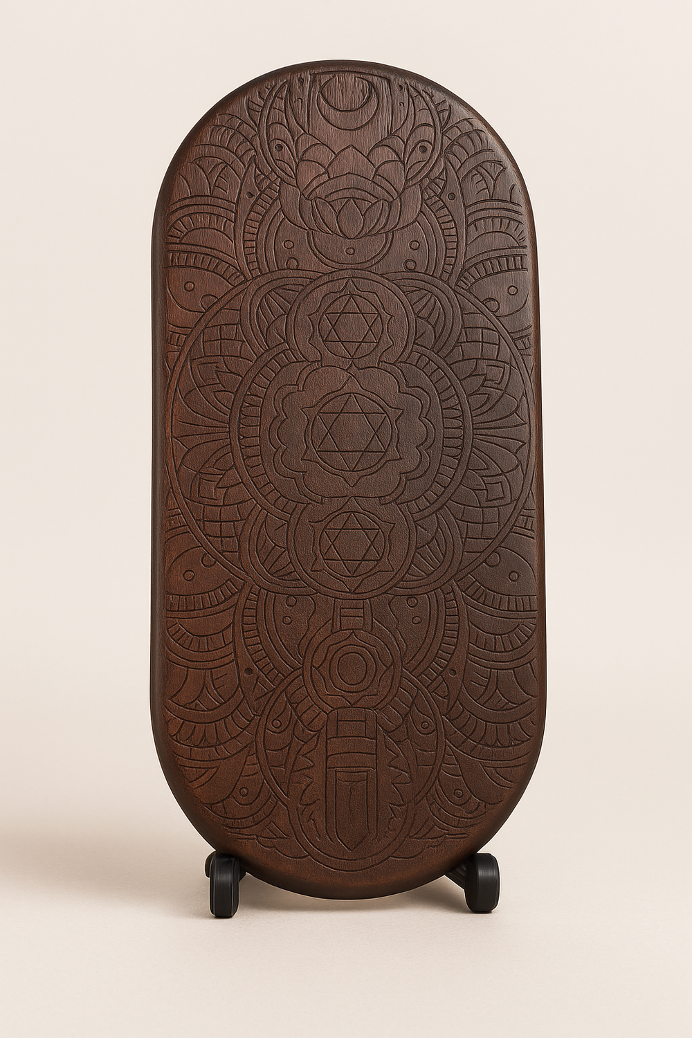 Embodied Coherence Board, Thermal Ash, Copper Nails