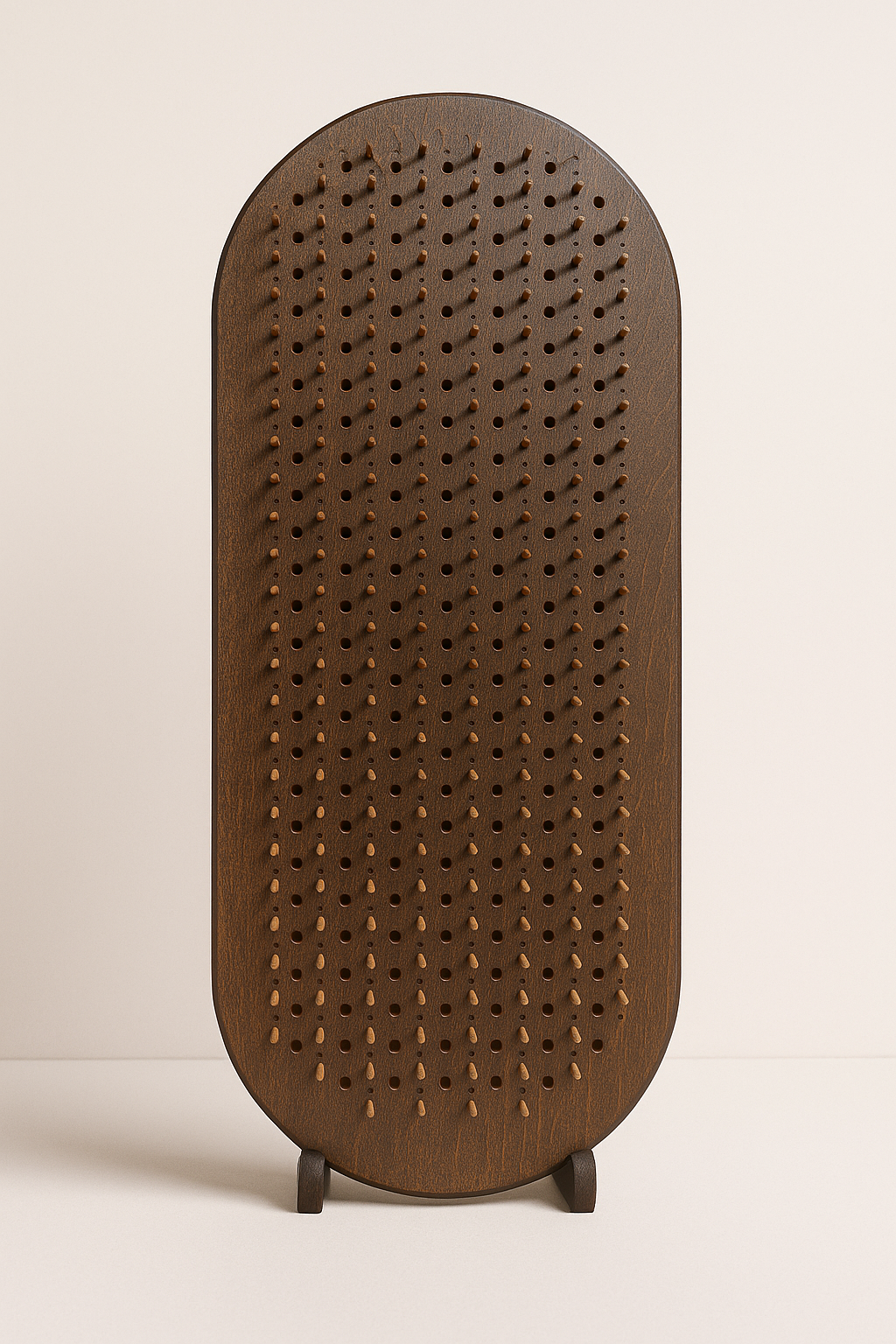 Embodied Coherence Board, Thermal Ash, Copper Nails