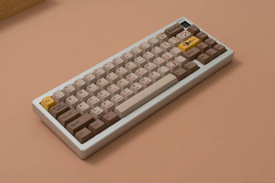 [In-stock] Retro: Steam Age Cherry Profile Keycaps