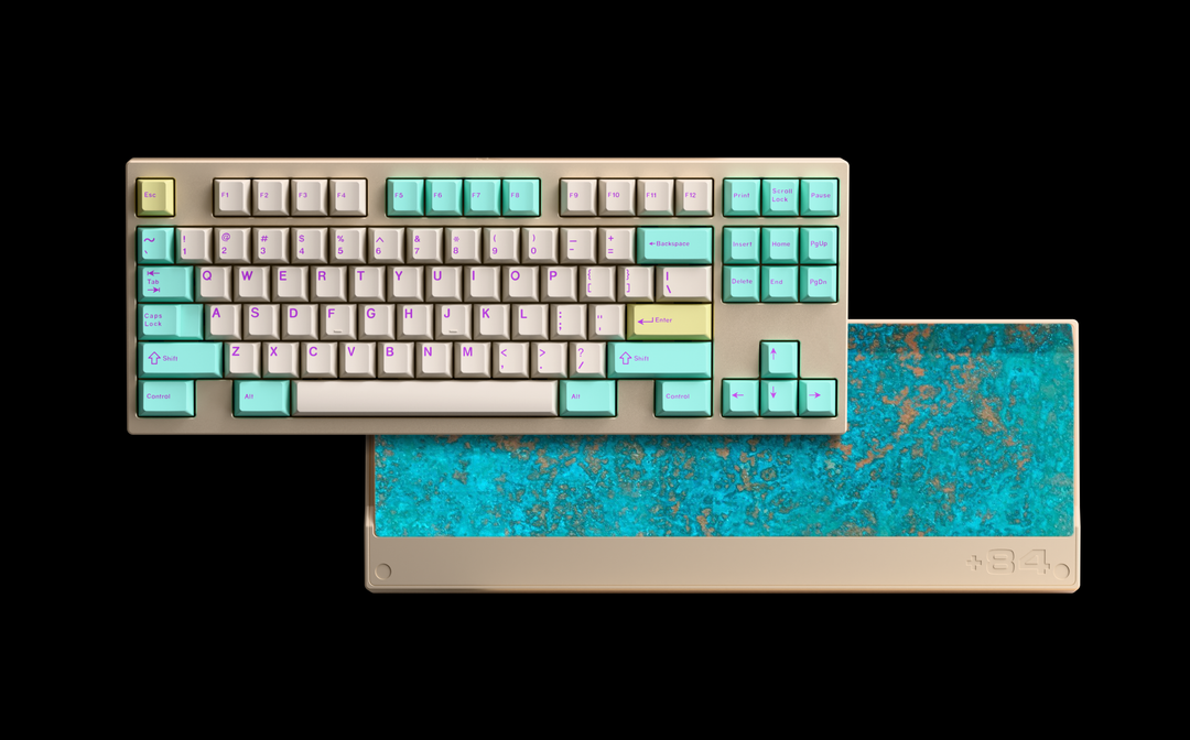 [GB] +84 TKL (Patina Weight Variant) Mechanical Keyboard Kit