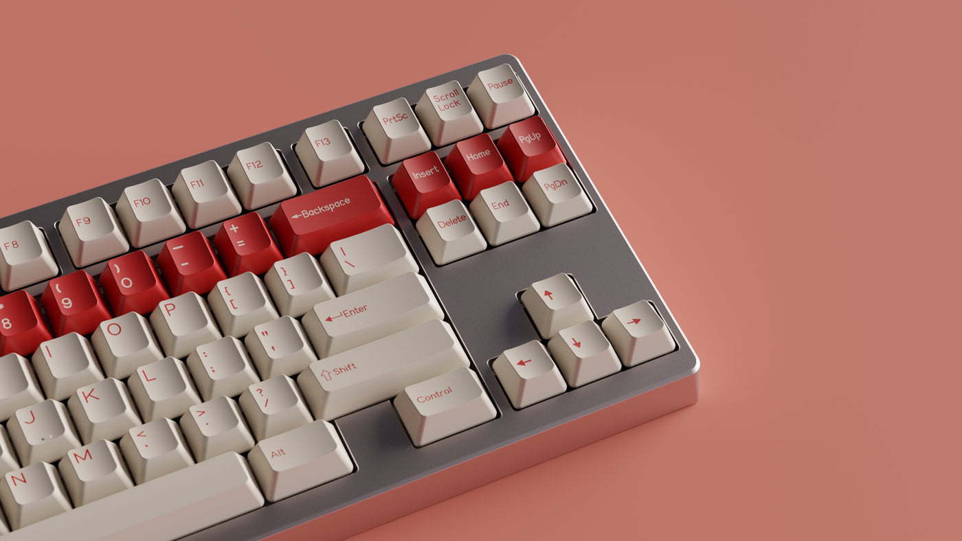 [Group Buy] DCS Red Alert & Lam Alert Keycaps By Laminar