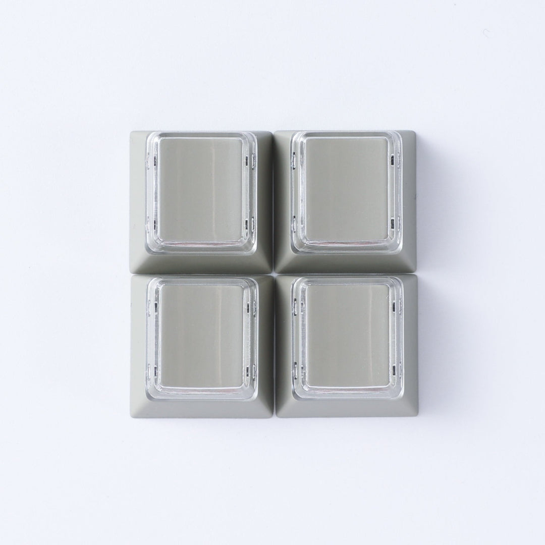 [In-stock] JTK Beige Cherry Profile PBT&ABS Tripeshot Keycap Set