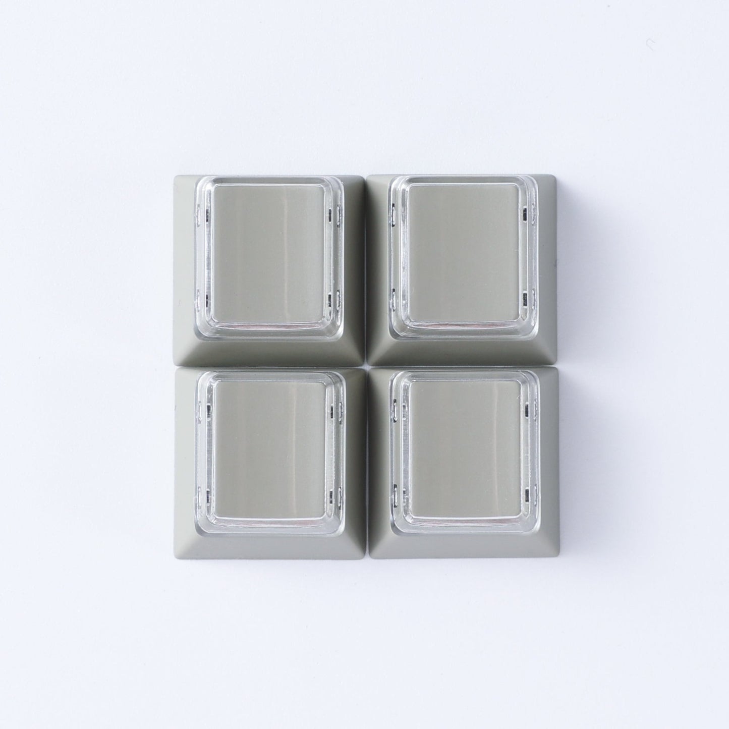 [In-stock] JTK Beige Cherry Profile PBT&ABS Tripeshot Keycap Set