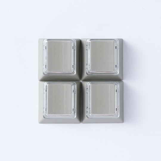 [In-stock] JTK Beige Cherry Profile PBT&ABS Tripeshot Keycap Set
