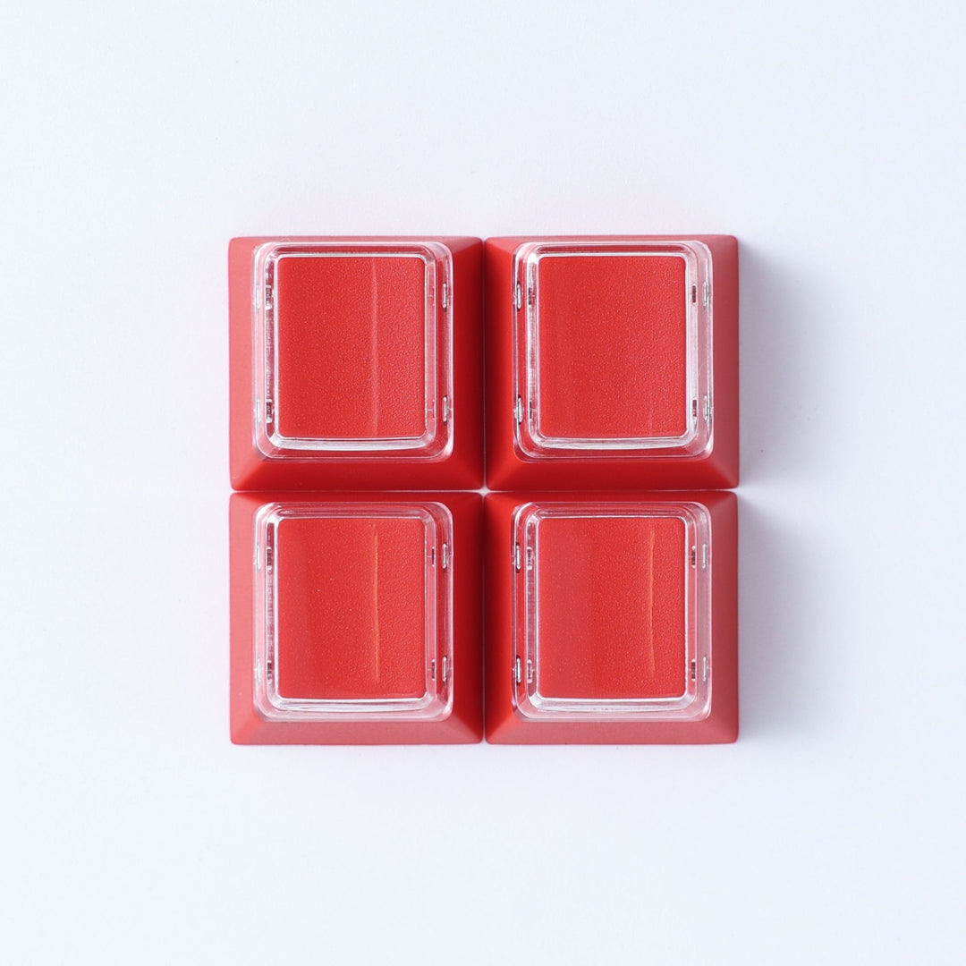 [In-stock] JTK Beige Cherry Profile PBT&ABS Tripeshot Keycap Set
