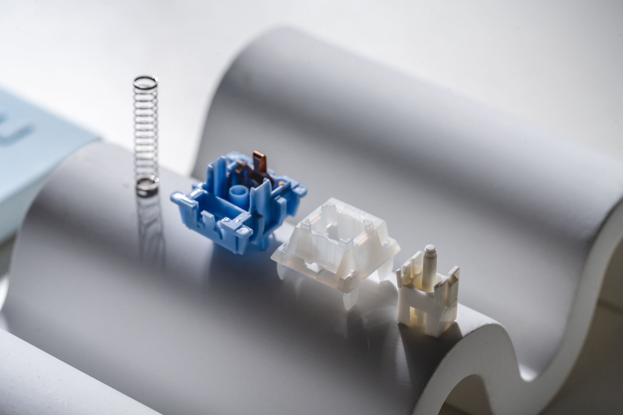 In-stock] Ripple Switches, Linear (MX Red), Cherry MX Style, Lubed