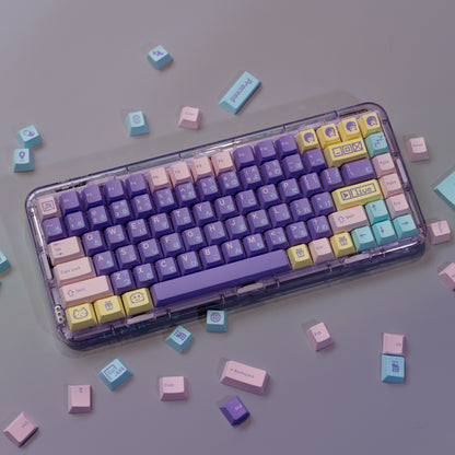 [In-stock] JTK NEEDY CANDY Cherry Profile Doubleshot ABS Keycap Set