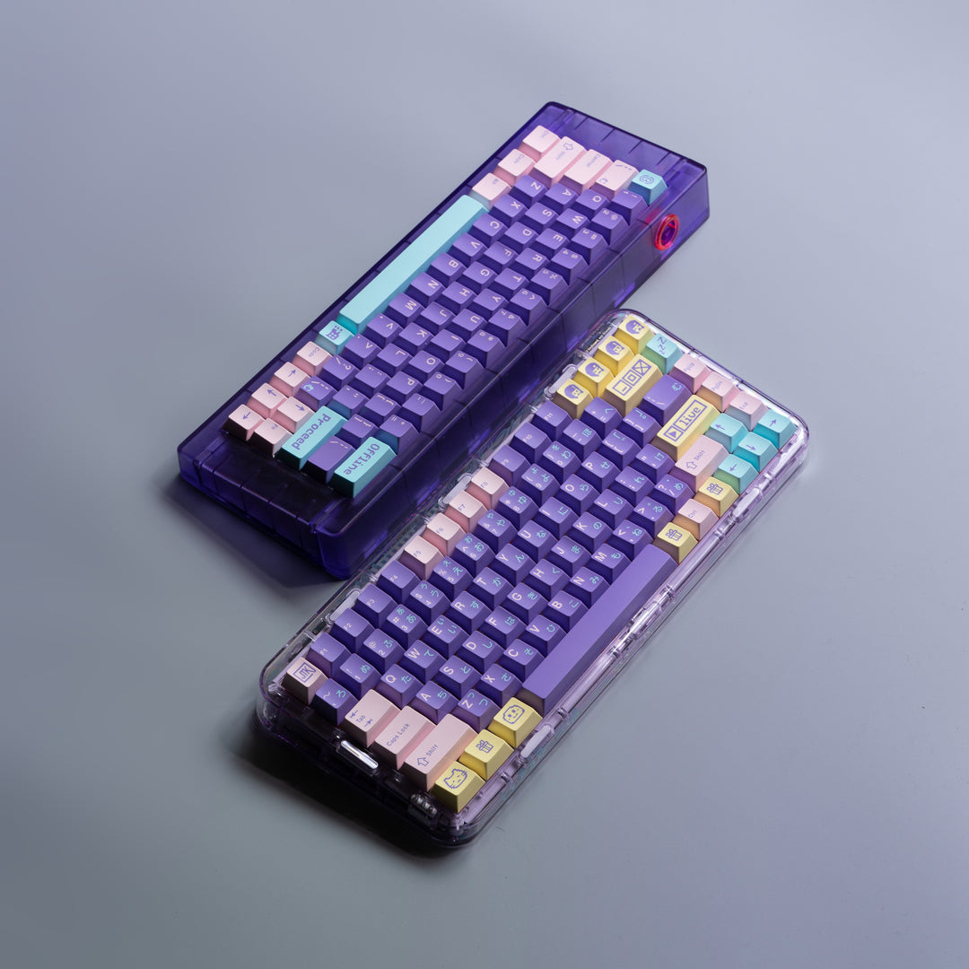 [In-stock] JTK NEEDY CANDY Cherry Profile Doubleshot ABS Keycap Set